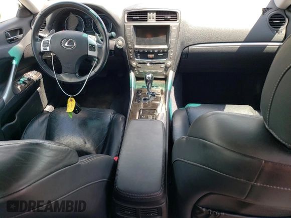 2011 Lexus IS 250 with VIN JTHCF5C24B5050197, listed as a Copart auction lot 60428695 with 180,735 mi miles and Clean title. Bid and sale history available at DreamBid. Image 8.
