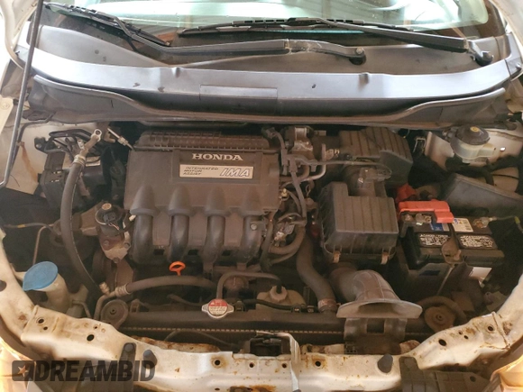 2011 Honda Insight EX with VIN JHMZE2H70BS006831, listed as a Copart auction lot 48818245 with 136,493 mi miles and Salvage Title. Bid and sale history available at DreamBid. Image 11.