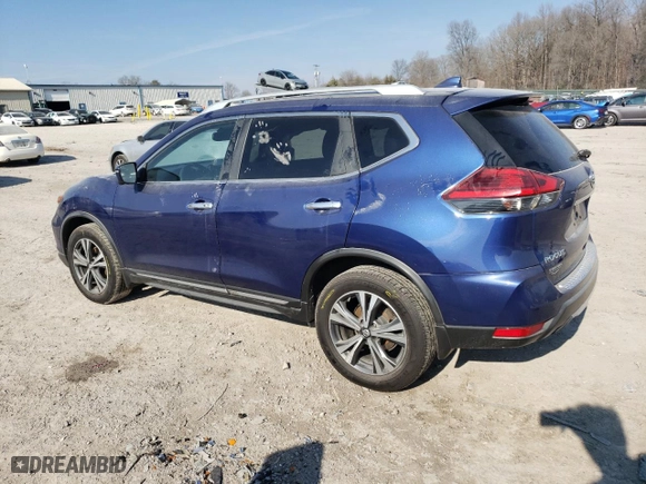 2017 Nissan Rogue SL with VIN JN8AT2MV9HW025196, listed as a Copart auction lot 43912005 with 120,507 mi miles and Salvage Title. Bid and sale history available at carsss.com. Image 2.