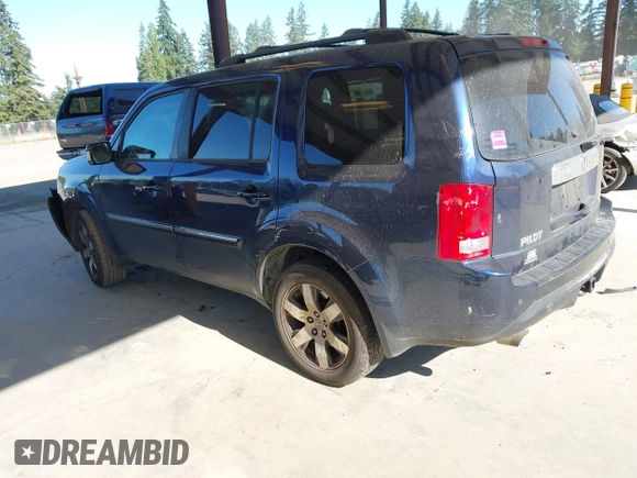 2013 Honda Pilot Touring with VIN 5FNYF4H95DB079782, listed as a IAAI auction lot 42737391 with 152,830 mi miles and . Bid and sale history available at DreamBid. Image 3.