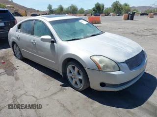 2004 Nissan Maxima SE with VIN 1N4BA41E64C828488, listed as a IAAI auction lot 42647690 with 213,034 mi miles and . Bid and sale history available at DreamBid. Image 1.