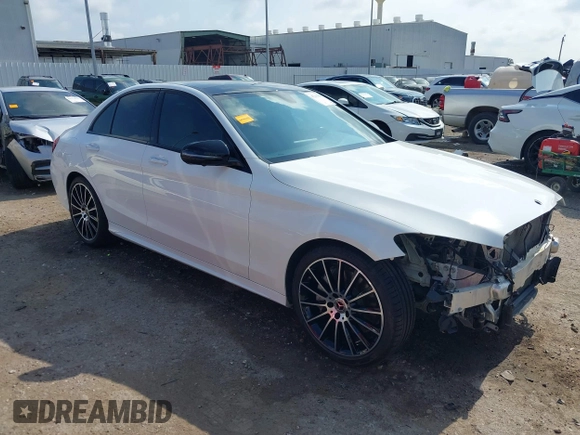 2020 Mercedes-Benz C 300 with VIN 55SWF8DB0LU325495, listed as a IAAI auction lot 42300359 with 41,872 mi miles and . Bid and sale history available at DreamBid. Image 1.