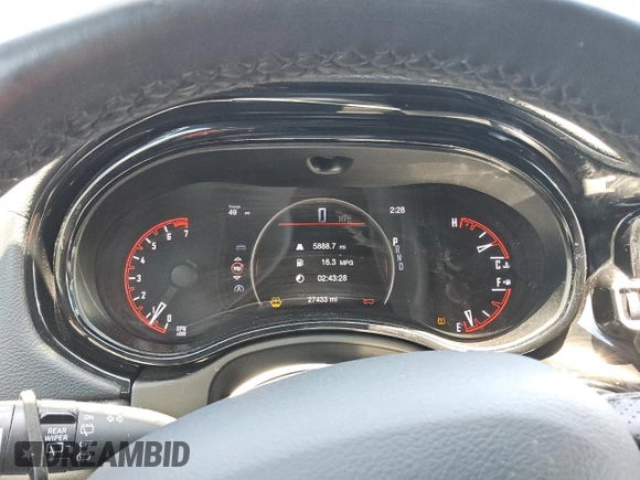 2023 Dodge Durango SXT с VIN 1C4RDHAG2PC624669, выставлен на аукционе Copart как лот 51752295 с пробегом 27 433 миль миль и Чистый • Clean title. История ставок и продаж доступна на DreamBid. Изображение 9.