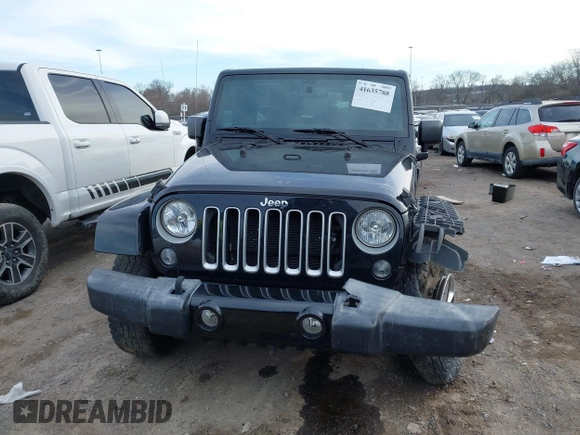 2016 Jeep Wrangler Unlimited 75th Anniversary with VIN 1C4BJWEG1GL221873, listed as a IAAI auction lot 41635788 with 148,493 mi miles. Bid and sale history available at carsss.com. Image 13.