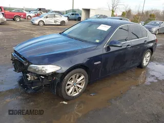 2015 BMW 5 Series 528i xDrive with VIN WBA5A7C5XFD624325, listed as a IAAI auction lot 41528322 with 111,054 mi miles and . Bid and sale history available at carsss.com. Image 2.