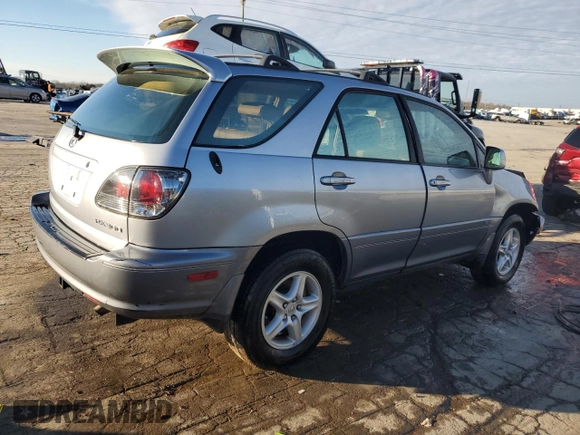 2002 Lexus RX 300 with VIN JTJHF10U920290104, listed as a Copart auction lot 87077024 with 182,359 mi miles and Salvage Title. Bid and sale history available at carsss.com. Image 3.