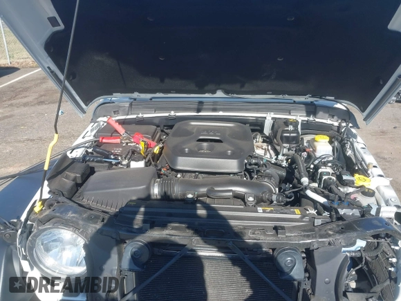 2023 Jeep Wrangler Sport S with VIN 1C4HJXDN4PW702277, listed as a IAAI auction lot 41835864 with 27,768 mi miles and . Bid and sale history available at DreamBid. Image 10.