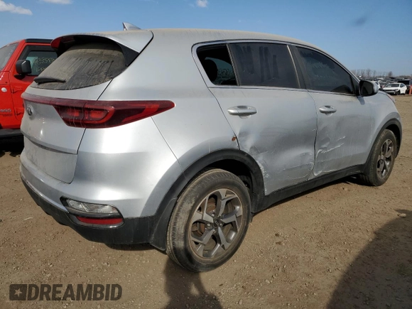 2020 Kia Sportage LX with VIN KNDPM3AC6L7805669, listed as a Copart auction lot 48329075 with 59,994 mi miles and Salvage Title. Bid and sale history available at carsss.com. Image 3.