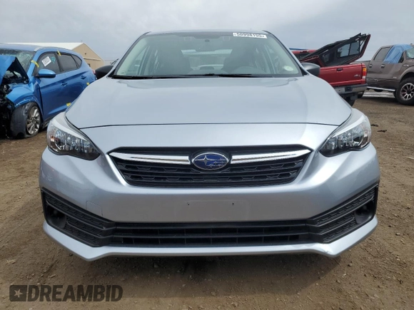 2021 Subaru Impreza with VIN 4S3GKAB66M3600445, listed as a Copart auction lot 50998155 with 31,337 mi miles and Salvage title. Bid and sale history available at DreamBid. Image 5.