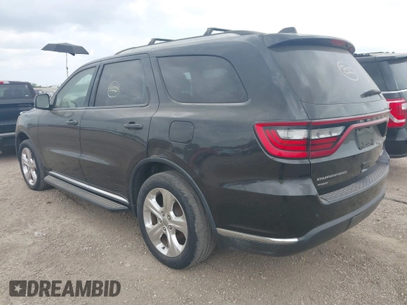 2014 Dodge Durango Limited with VIN 1C4RDJDG5EC593711, listed as a IAAI auction lot 42431980 with Not provided miles and . Bid and sale history available at DreamBid. Image 3.