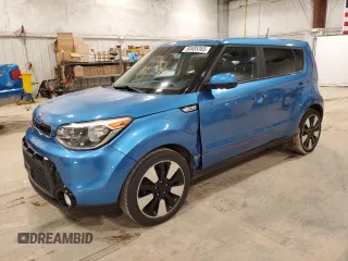 2016 Kia Soul + z VIN KNDJP3A53G7353040, wystawiony jako Copart lot #50405365 z przebiegiem 69 085 mil mil oraz Nie do naprawy • Non repairable. Historia ofert i sprzedaży dostępna na DreamBid. Obrazek 1.