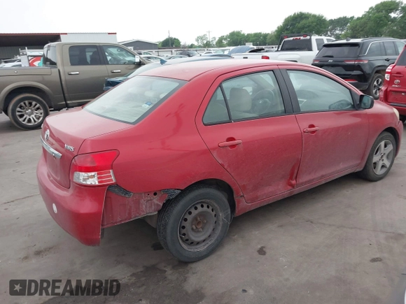 2007 Toyota Yaris with VIN JTDBT923471023278, listed as a IAAI auction lot 41954747 with 230,180 mi miles. Bid and sale history available at carsss.com. Image 4.