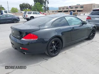 2006 BMW 6 Series 650Ci with VIN WBAEH13436CR50523, listed as a IAAI auction lot 42046873 with 111,765 mi miles. Bid and sale history available at carsss.com. Image 4.