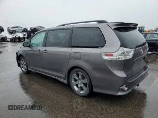 2011 Toyota Sienna SE with VIN 5TDXK3DC9BS135900, listed as a Copart auction lot 53864965 with 217,198 mi miles and Salvage Title. Bid and sale history available at DreamBid. Image 2.