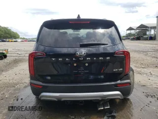 2020 Kia Telluride SX with VIN 5XYP5DHC6LG046677, listed as a Copart auction lot 57827335 with 116,164 mi miles and Salvage title. Bid and sale history available at DreamBid. Image 6.