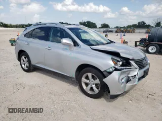 2013 Lexus RX 350 with VIN JTJZK1BA0D2009513, listed as a Copart auction lot 61829645 with 166,001 mi miles and Salvage title. Bid and sale history available at DreamBid. Image 4.