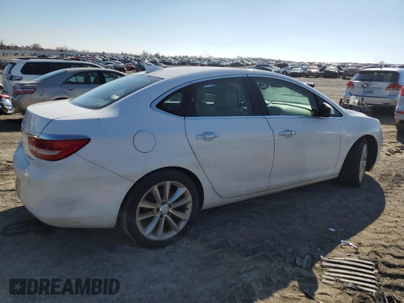 2015 Buick Verano Group with VIN 1G4PS5SK3F4197747, listed as a Copart auction lot 46801945 with 104,290 mi miles and Salvage title. Bid and sale history available at DreamBid. Image 3.
