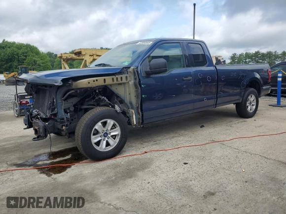2018 Ford F-150 XL with VIN 1FTEX1E5XJKD89375, listed as a Copart auction lot 62880565 with 119,402 mi miles and Salvage title. Bid and sale history available at DreamBid. Image 1.