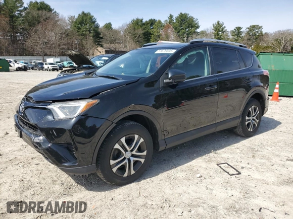 2016 Toyota RAV4 LE with VIN 2T3BFREV4GW536200, listed as a Copart auction lot 51679535 with 81,327 mi miles and Salvage Title. Bid and sale history available at carsss.com. Image 1.