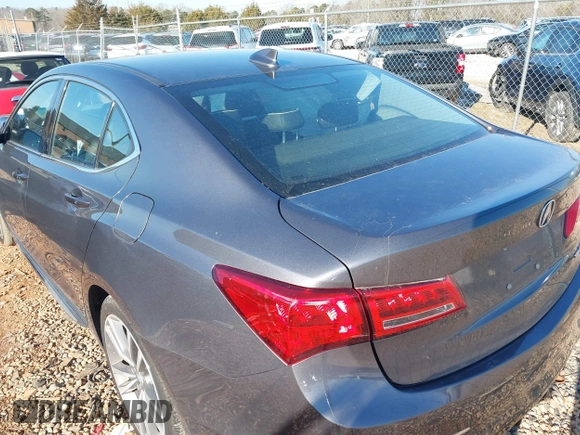 2020 Acura TLX w/Technology Pkg with VIN 19UUB3F49LA003406, listed as a IAAI auction lot 41352592 with 73,125 mi miles. Bid and sale history available at carsss.com. Image 3.