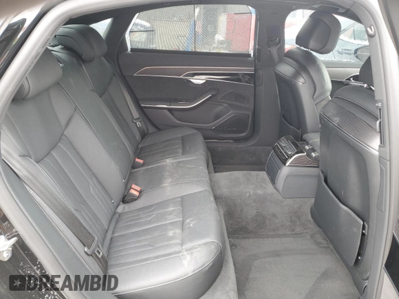 2020 Audi A8 L with VIN WAU8EAF81LN012430, listed as a Copart auction lot 45281825 with 36,190 mi miles and Salvage Title. Bid and sale history available at carsss.com. Image 10.