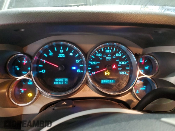 2008 Chevrolet Silverado 1500 1LT with VIN 2GCEK19J081129728, listed as a Copart auction lot 52635075 with 106,412 mi miles and Salvage Title. Bid and sale history available at DreamBid. Image 9.