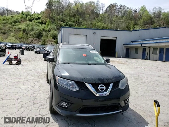 2016 Nissan Rogue SV with VIN KNMAT2MVXGP647312, listed as a Copart auction lot 53097615 with 129,399 mi miles and Salvage Title. Bid and sale history available at DreamBid. Image 12.