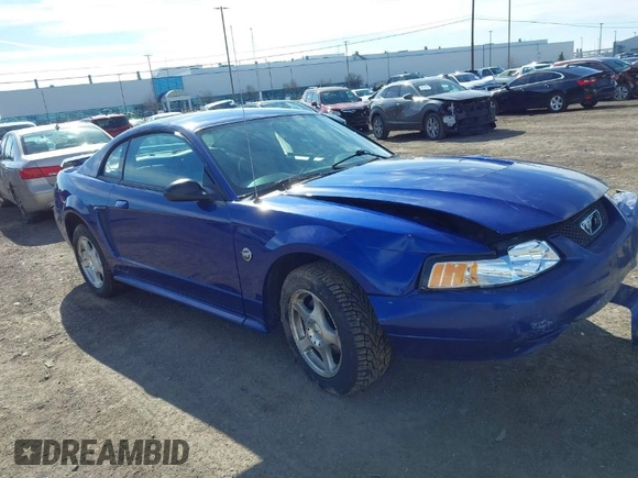 2004 Ford Mustang Standard with VIN 1FAFP40694F149517, listed as a IAAI auction lot 41900595 with 90,806 mi miles. Bid and sale history available at carsss.com. Image 1.