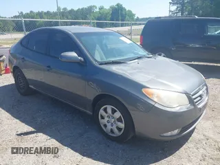 2009 Hyundai Elantra GLS with VIN KMHDU46D49U617653, listed as a IAAI auction lot 42101374 with 164,535 mi miles and . Bid and sale history available at DreamBid. Image 1.