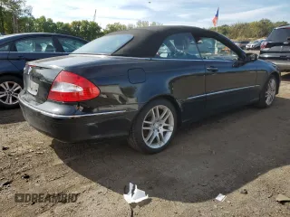 2009 Mercedes-Benz CLK-Class 3.5L with VIN WDBTK56G19T103141, listed as a Copart auction lot 73523194 with 96,221 mi miles and Salvage Title. Bid and sale history available at carsss.com. Image 3.