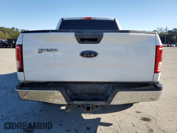 2017 Ford F-150 XL with VIN 1FTEW1CF3HFC04617, listed as a Copart auction lot 88091065 with 206,559 mi miles and Salvage title. Bid and sale history available at DreamBid. Image 6.