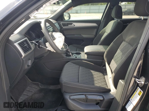 2021 Volkswagen Atlas S with VIN 1V2AC2CA4MC219560, listed as a Copart auction lot 53805685 with 73,140 mi miles and Salvage title. Bid and sale history available at DreamBid. Image 7.