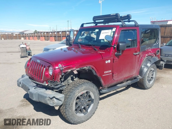 2013 Jeep Wrangler Sport with VIN 1C4AJWAG3DL608342, listed as a IAAI auction lot 41858662 with 118,504 mi miles and . Bid and sale history available at DreamBid. Image 17.