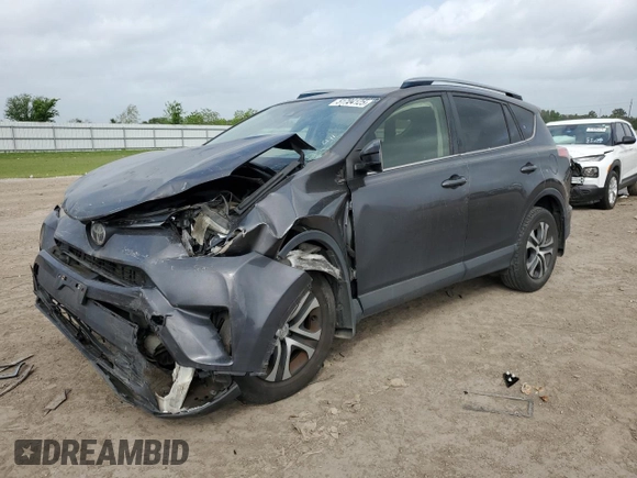 2017 Toyota RAV4 LE with VIN JTMBFREV8HJ706171, listed as a Copart auction lot 51704125 with 116,726 mi miles and Salvage Title. Bid and sale history available at carsss.com. Image 1.