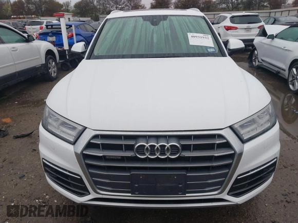 2018 Audi Q5 Premium Plus with VIN WA1BNAFY8J2006741, listed as a IAAI auction lot 40931932 with 84,088 mi miles and . Bid and sale history available at DreamBid. Image 12.