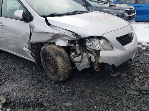 2010 Toyota Corolla with VIN 2T1BU4EE8AC265460, listed as a Copart auction lot 52155605 with 151,510 mi miles and Salvage title. Bid and sale history available at DreamBid. Image 12.