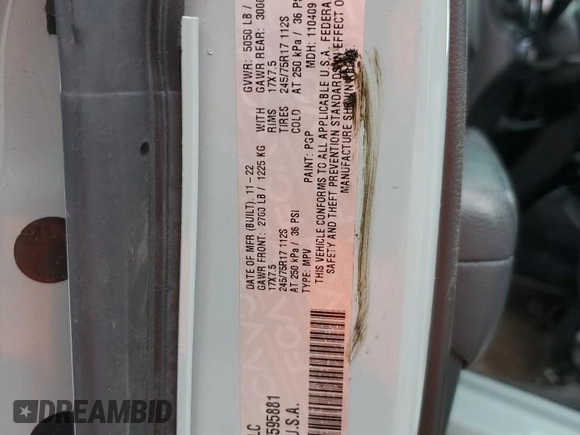2023 Jeep Wrangler Sport with VIN 1C4HJXAG0PW595881, listed as a Copart auction lot 65590025 with 19,597 mi miles and Salvage title. Bid and sale history available at DreamBid. Image 13.