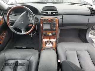 2002 Mercedes-Benz CL-Class AMG with VIN WDBPJ73J52A024668, listed as a Copart auction lot 44394705 with 0 mi miles and Clean Title. Bid and sale history available at carsss.com. Image 8.