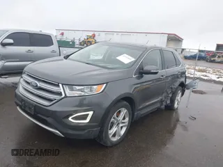 2017 Ford Edge Titanium with VIN 2FMPK4K9XHBB58184, listed as a IAAI auction lot 41945899 with 107,341 mi miles. Bid and sale history available at carsss.com. Image 2.