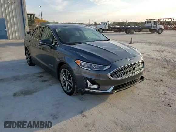 2019 Ford Fusion Hybrid Titanium with VIN 3FA6P0RU9KR116785, listed as a Copart auction lot 68052202 with 89,486 mi miles. Bid and sale history available at carsss.com. Image 10.