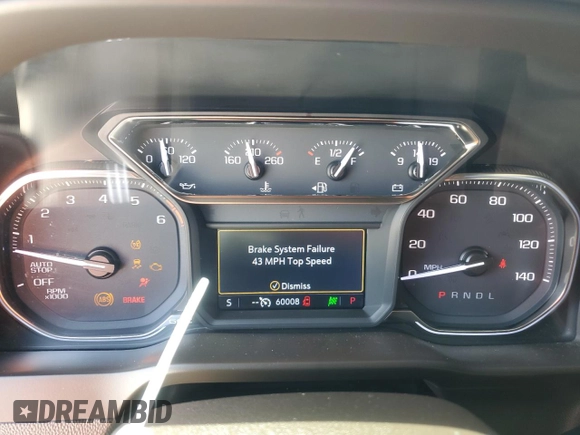 2019 GMC Sierra 1500 SLT z VIN 3GTP8DED8KG245539, wystawiony jako Copart lot #52478105 z przebiegiem 60 008 mil mil oraz Szkoda całkowita • Salvage title. Historia ofert i sprzedaży dostępna na DreamBid. Obrazek 9.