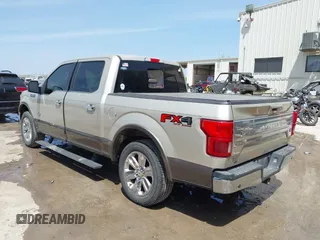 2018 Ford F-150 XL with VIN 1FTEW1EG6JFB58275, listed as a IAAI auction lot 41867632 with 159,333 mi miles. Bid and sale history available at carsss.com. Image 3.