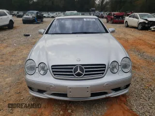2001 Mercedes-Benz CL 500/600 with VIN WDBPJ78J41A016004, listed as a Copart auction lot 50155355 with 75,051 mi miles and Salvage Title. Bid and sale history available at DreamBid. Image 5.