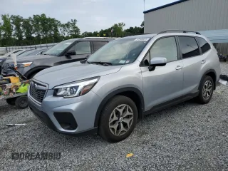 2019 Subaru Forester Premium with VIN JF2SKAGC2KH425850, listed as a Copart auction lot 57598855 with 24,086 mi miles and Salvage title. Bid and sale history available at DreamBid. Image 1.