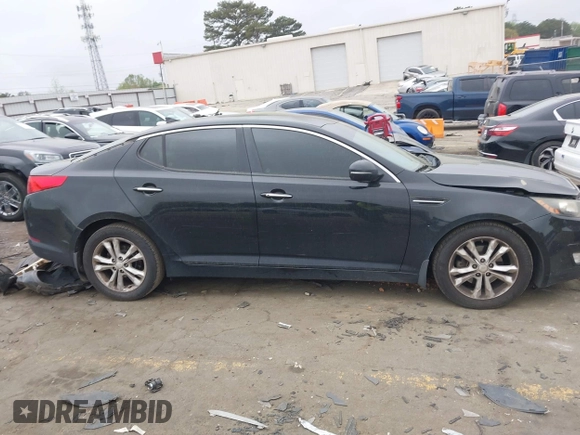 2013 Kia Optima EX with VIN 5XXGN4A78DG154186, listed as a IAAI auction lot 41911184 with 195,666 mi miles. Bid and sale history available at carsss.com. Image 13.