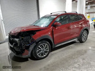 2020 Hyundai Tucson SEL with VIN KM8J3CAL7LU086146, listed as a Copart auction lot 52066105 with 121,334 mi miles and Salvage Title. Bid and sale history available at carsss.com. Image 1.