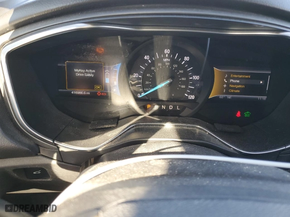 2013 Ford Fusion Energi Titanium with VIN 3FA6P0SU9DR351538, listed as a Copart auction lot 88977985 with 416,986 mi miles and Clean Title. Bid and sale history available at carsss.com. Image 9.