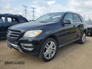 2014 Mercedes-Benz M 350 with VIN 4JGDA5HB8EA374628, listed as a Copart auction lot 66164055 with 122,536 mi miles and Clean title. Bid and sale history available at DreamBid. Image 1.
