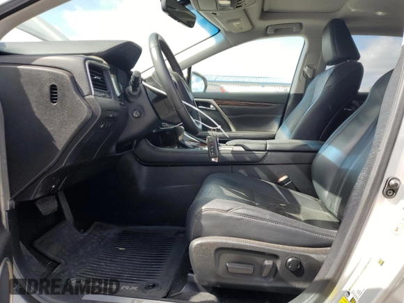 2016 Lexus RX 350 F Sport with VIN 2T2BZMCA3GC026050, listed as a Copart auction lot 52164055 with 100,856 mi miles and Salvage Title. Bid and sale history available at carsss.com. Image 7.