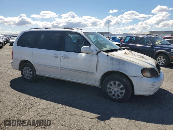 2004 Kia Sedona LX with VIN KNDUP131946538819, listed as a Copart auction lot 50098514 with 0 mi miles and Salvage Title. Bid and sale history available at carsss.com. Image 4.